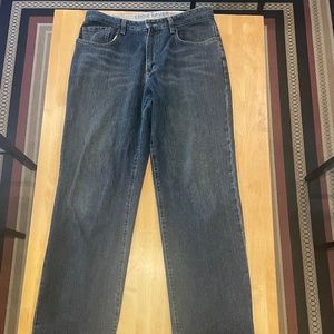 Eddie Bauer relaxed fit jeans.